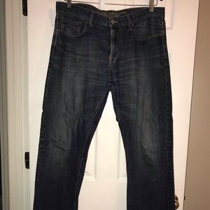 Like new Men’s American Eagle bootcut  jeans 36x36